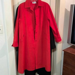 Women’s Da-Rue of California Long Red coat